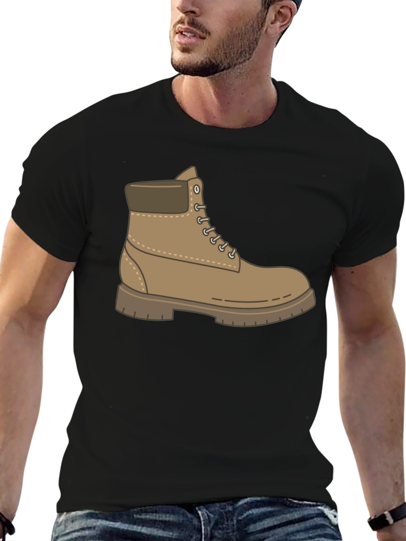 Boot Graphic Tee - Stylish Casual Wear