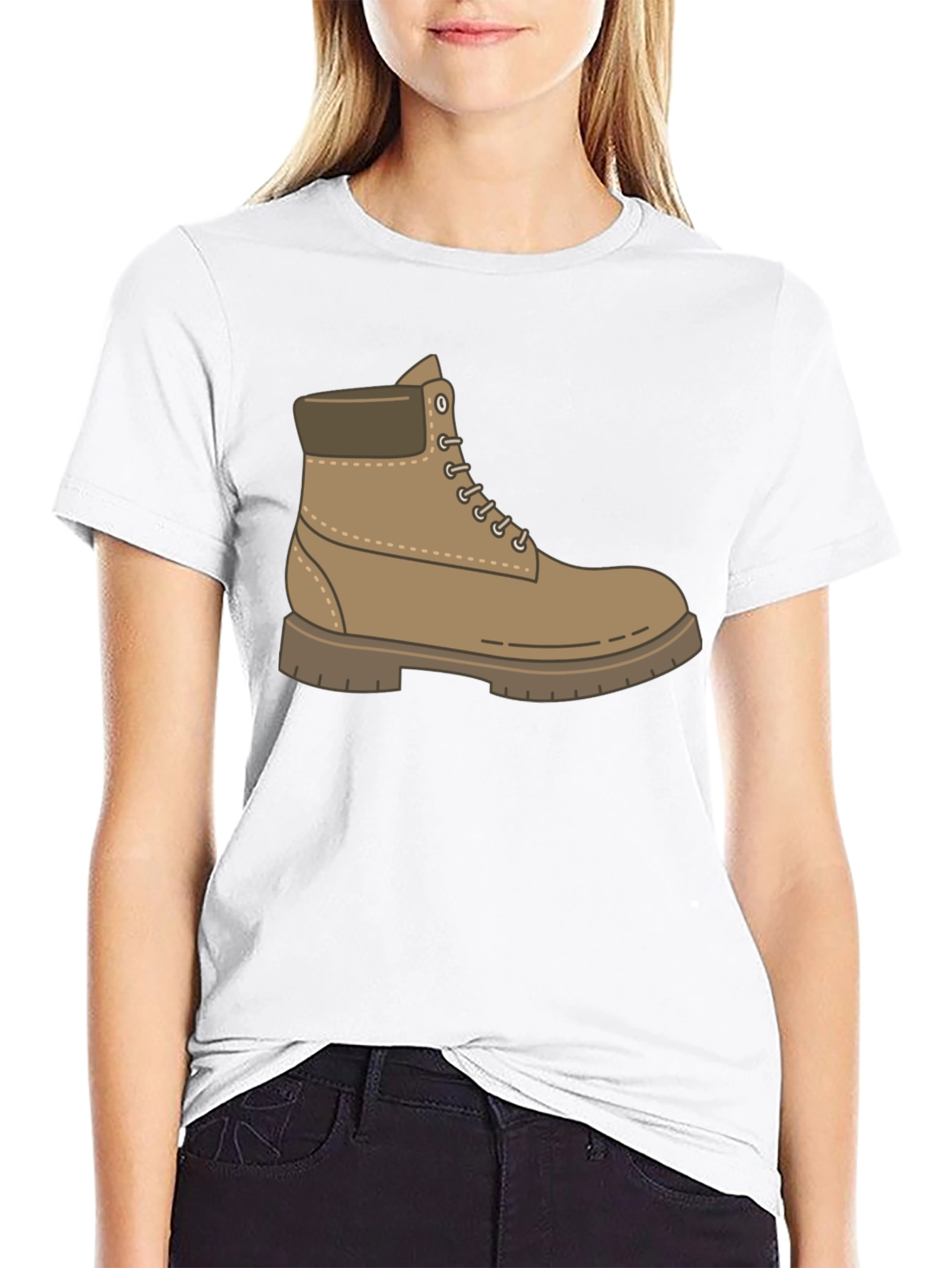 Boot Graphic Tee - Stylish Casual Wear
