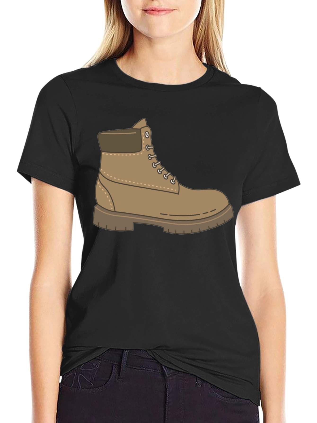 Boot Graphic Tee - Stylish Casual Wear