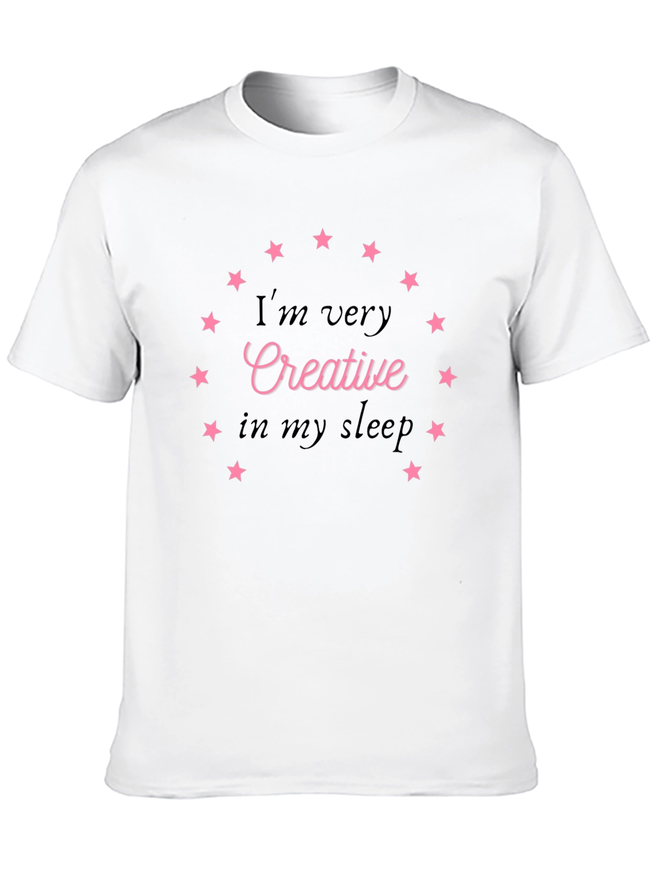 Creative in My Sleep Black Tee