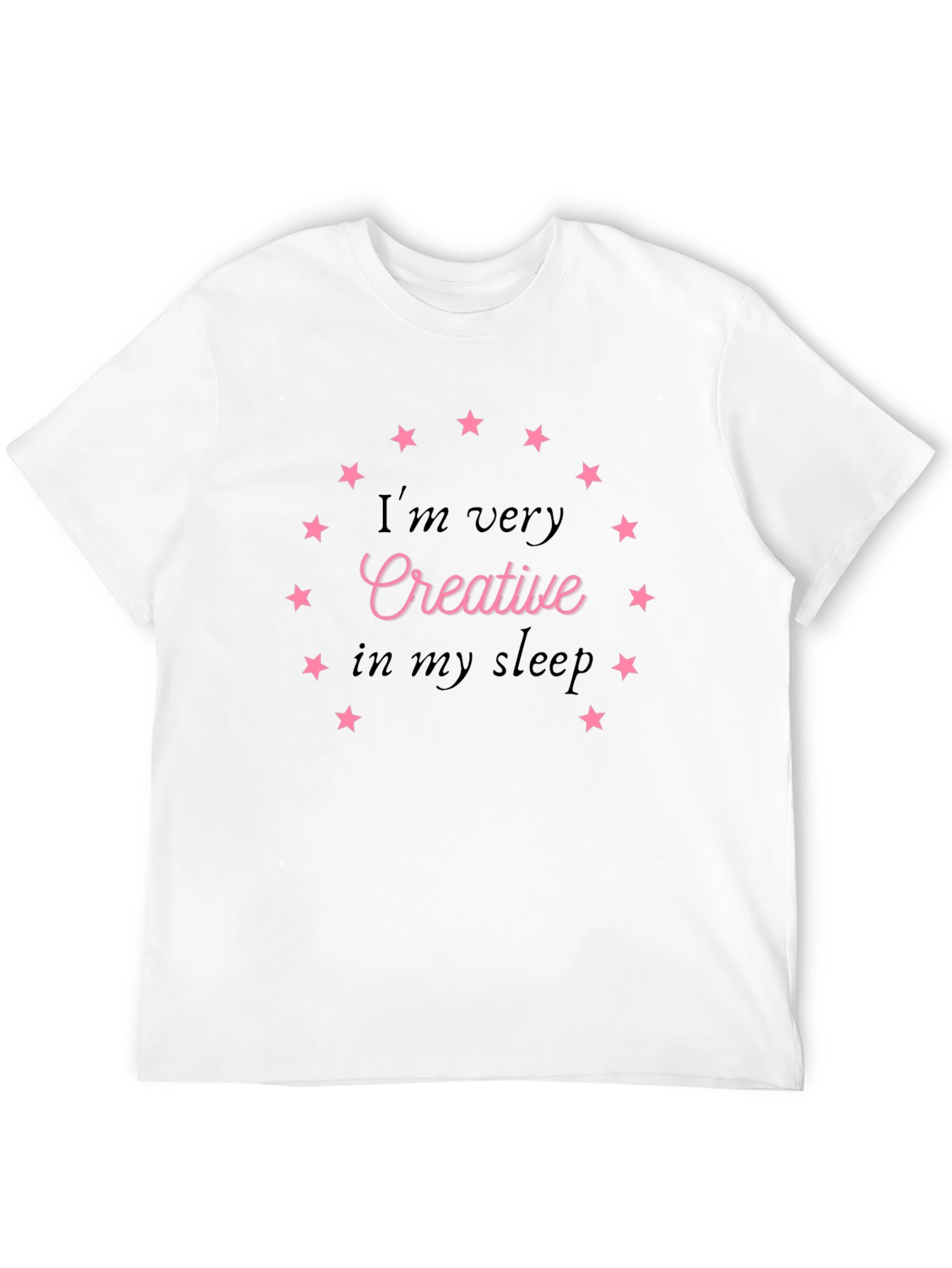 Creative in My Sleep Black Tee