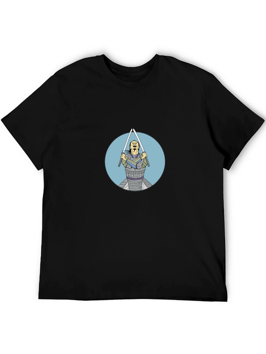 Samurai Swordsman Graphic Tee