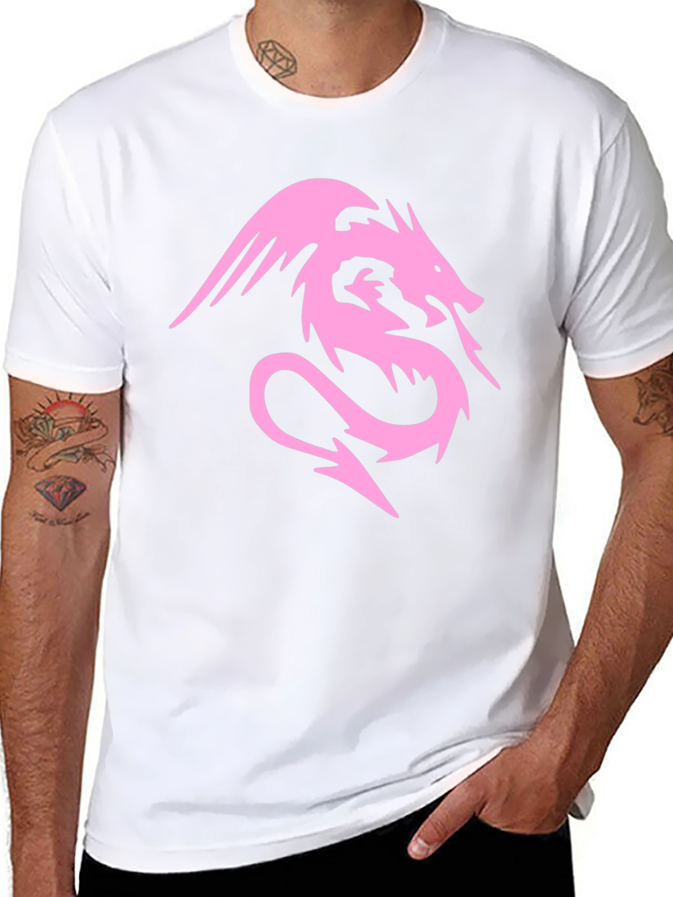 Dragon Graphic Tee - Black T-Shirt