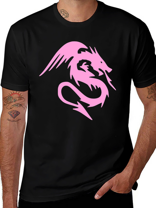 Dragon Graphic Tee - Black T-Shirt