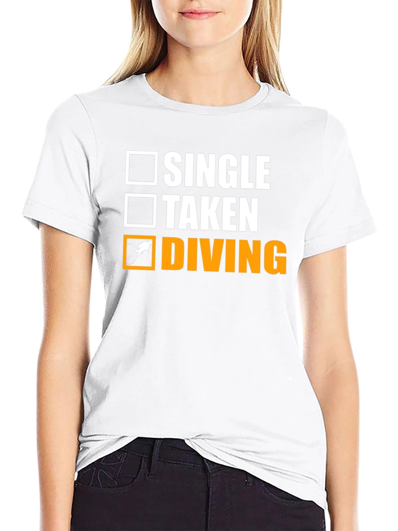 Single Taken Diving T-Shirt Diver Gift