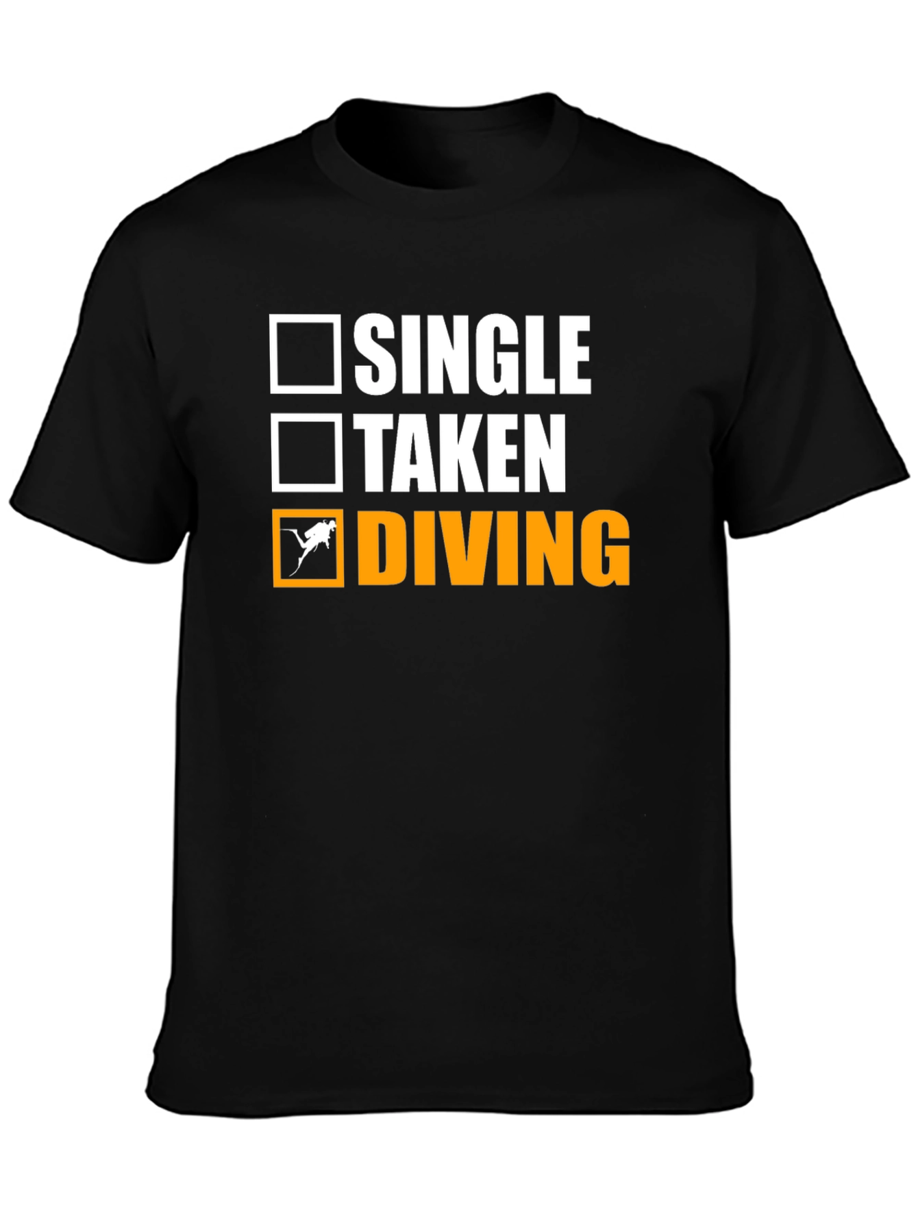 Single Taken Diving T-Shirt Diver Gift