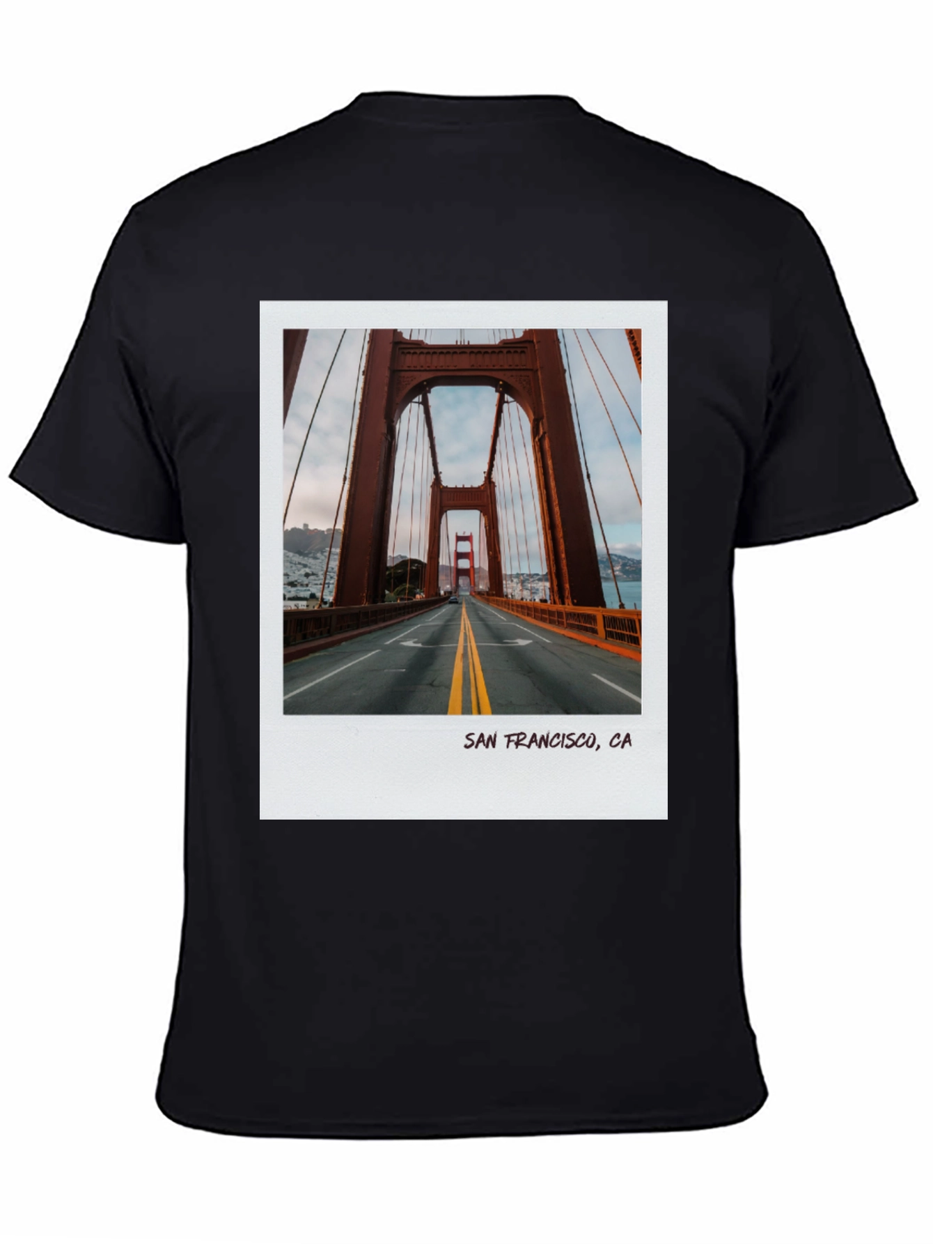 San Francisco Golden Gate Bridge Photo T-Shirt