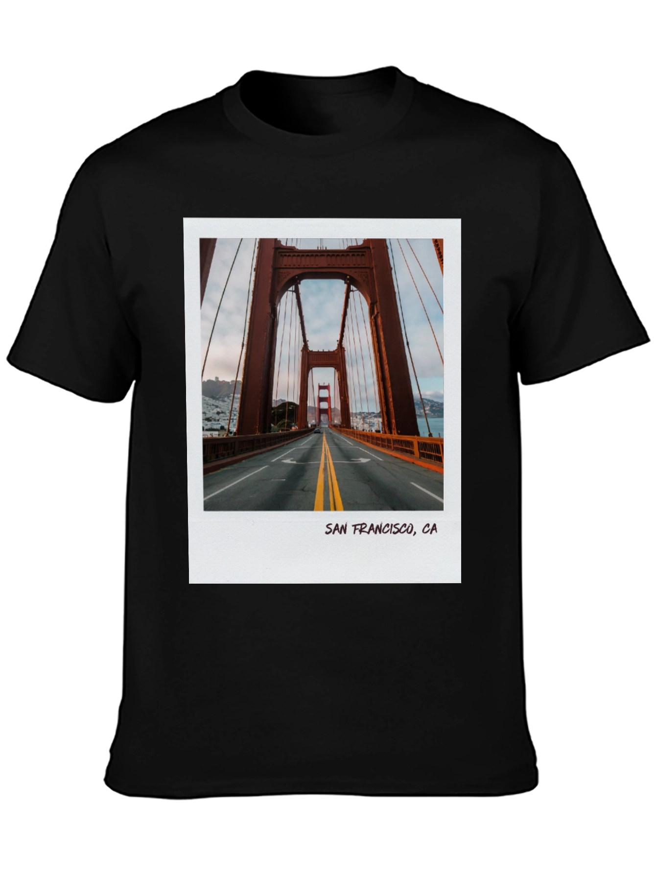 San Francisco Golden Gate Bridge Photo T-Shirt