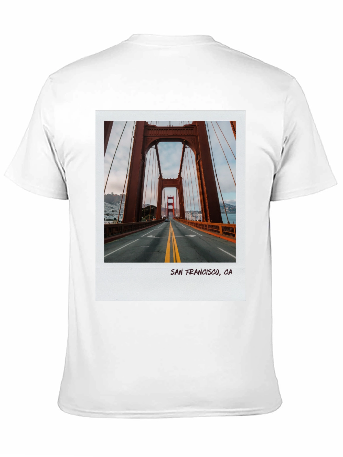 San Francisco Golden Gate Bridge Photo T-Shirt