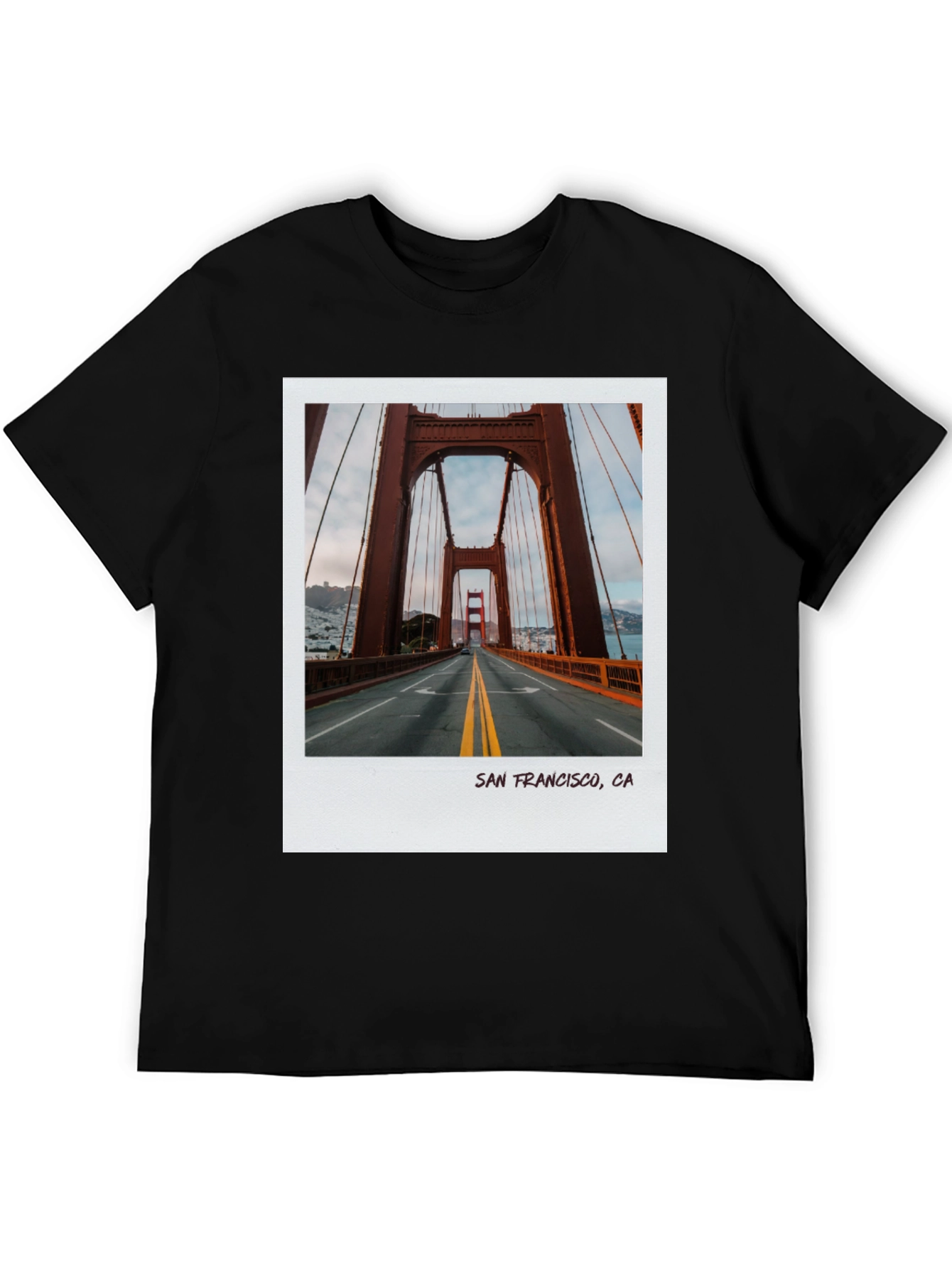 San Francisco Golden Gate Bridge Photo T-Shirt