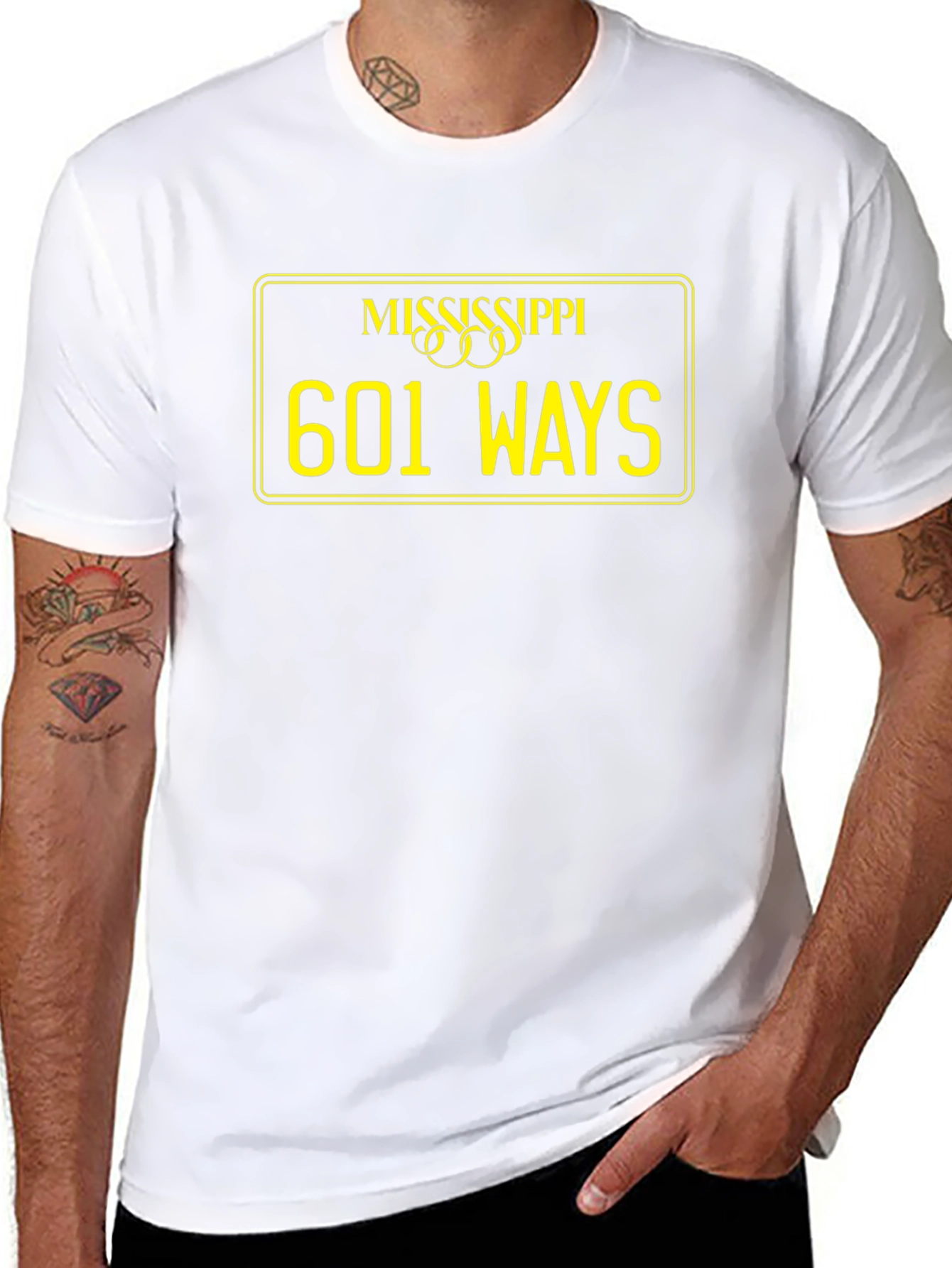 Mississippi 601 Ways Black T-Shirt