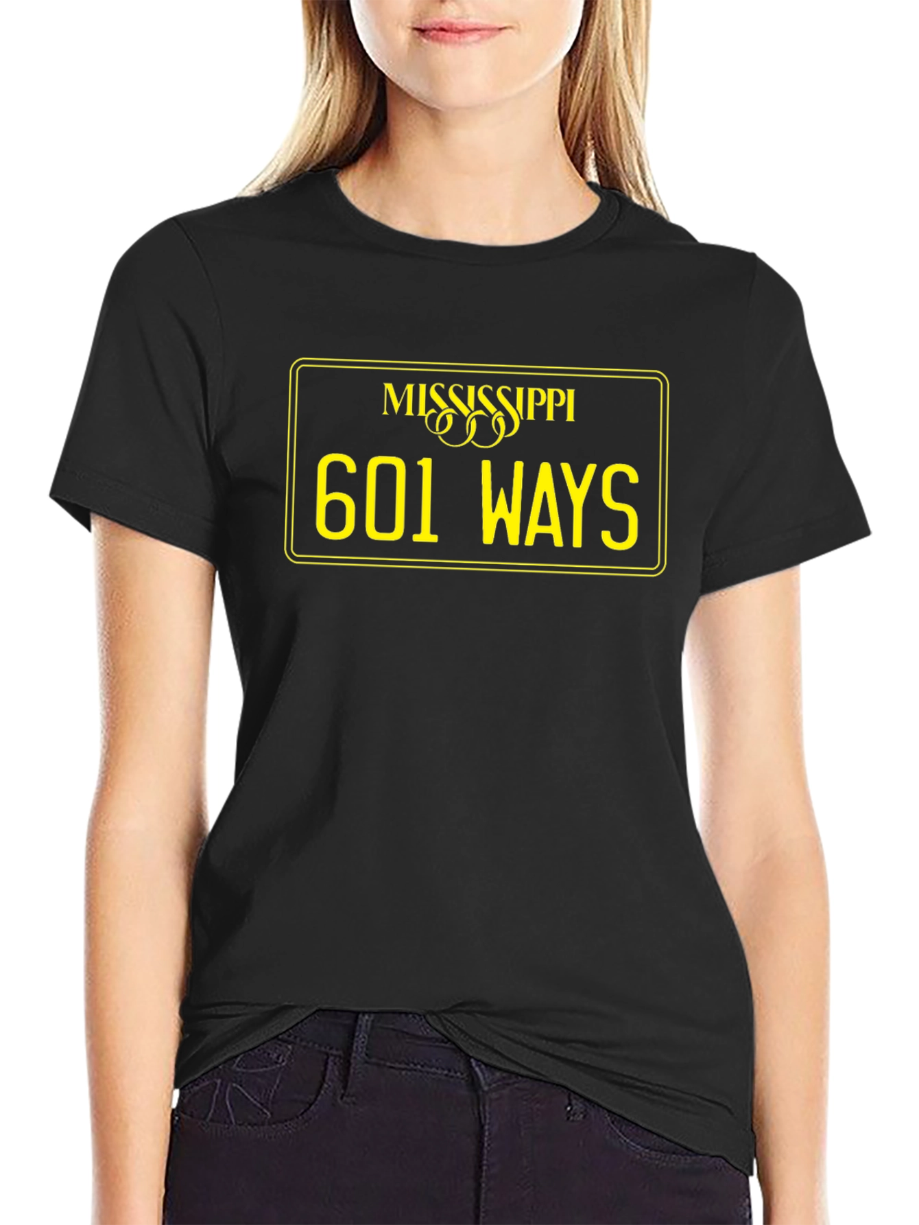 Mississippi 601 Ways Black T-Shirt