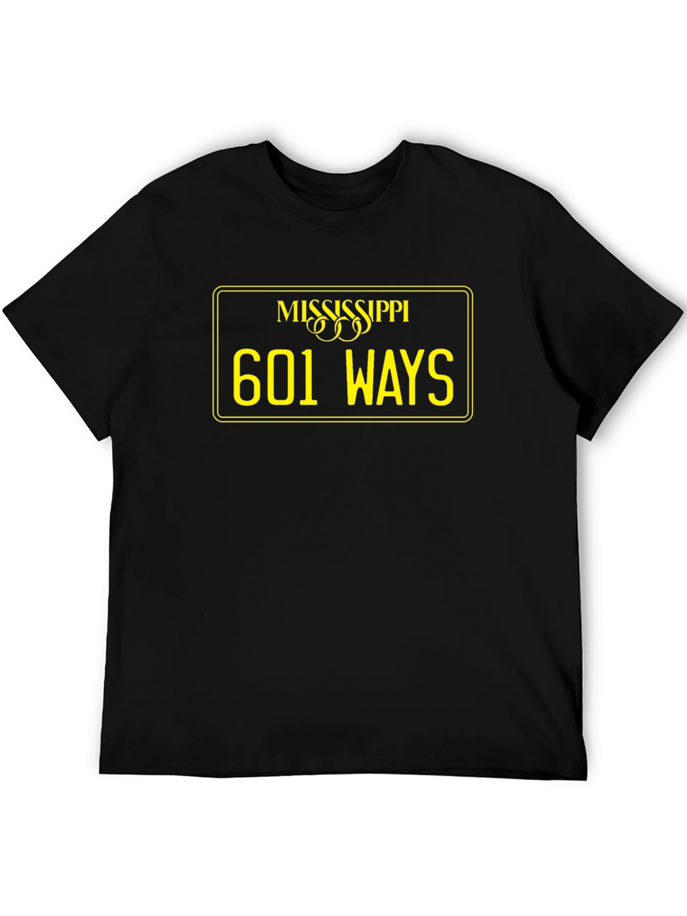 Mississippi 601 Ways Black T-Shirt