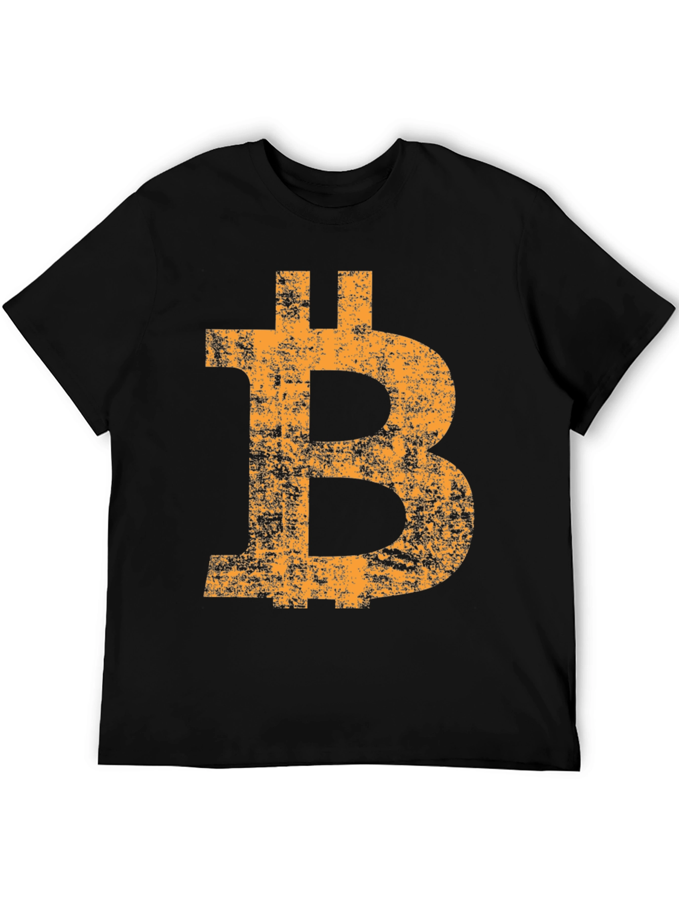 Bitcoin Logo Black T-Shirt