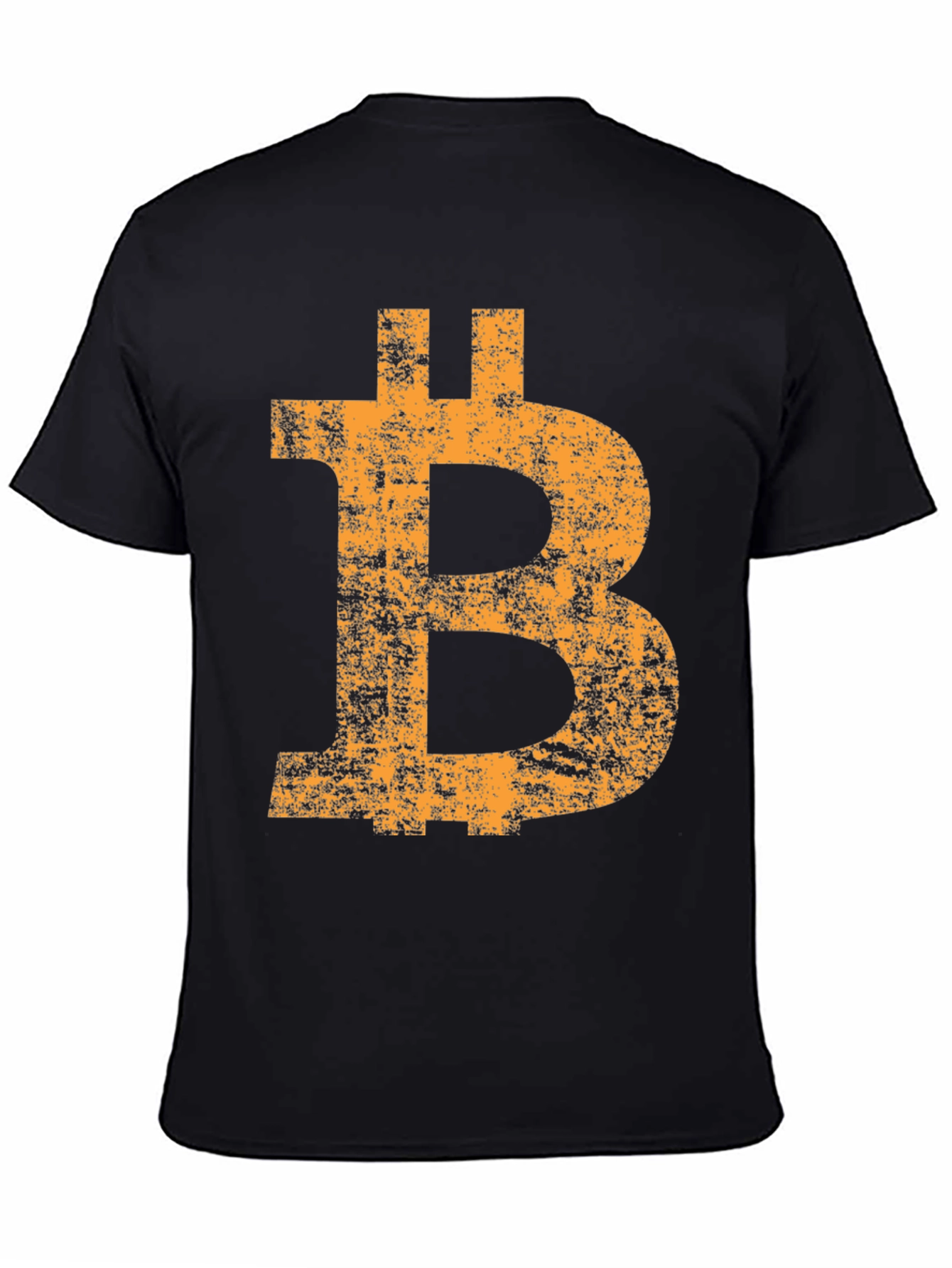 Bitcoin Logo Black T-Shirt