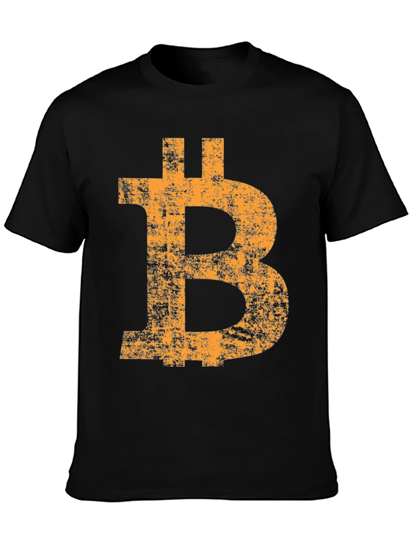 Bitcoin Logo Black T-Shirt