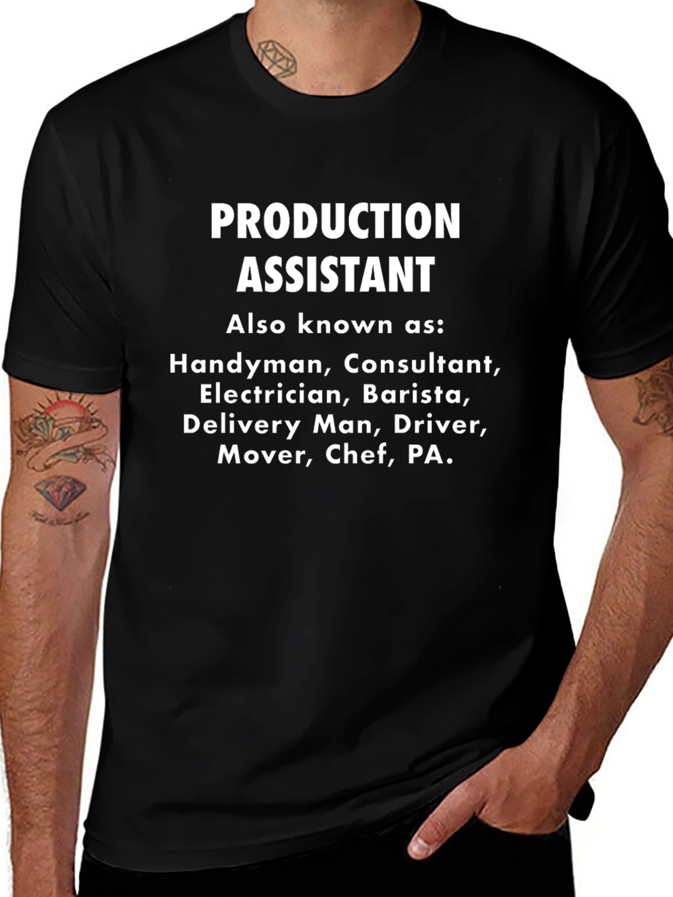 Production Assistant Multitasker T-Shirt