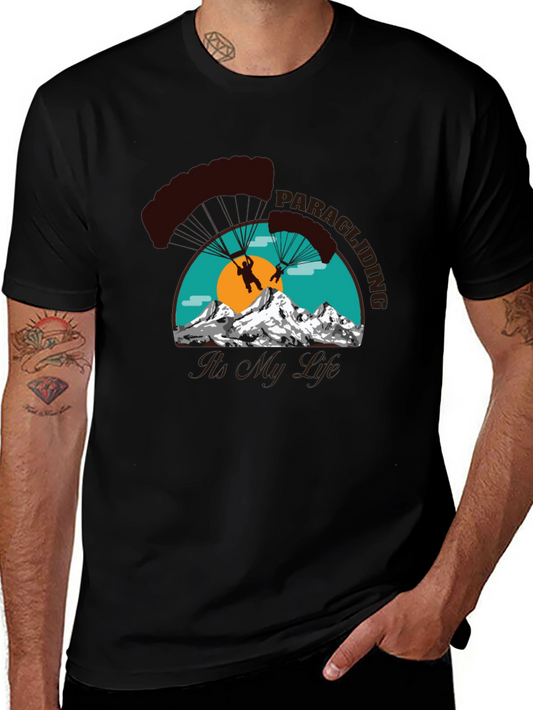 Paragliding Is My Life Graphic Tee