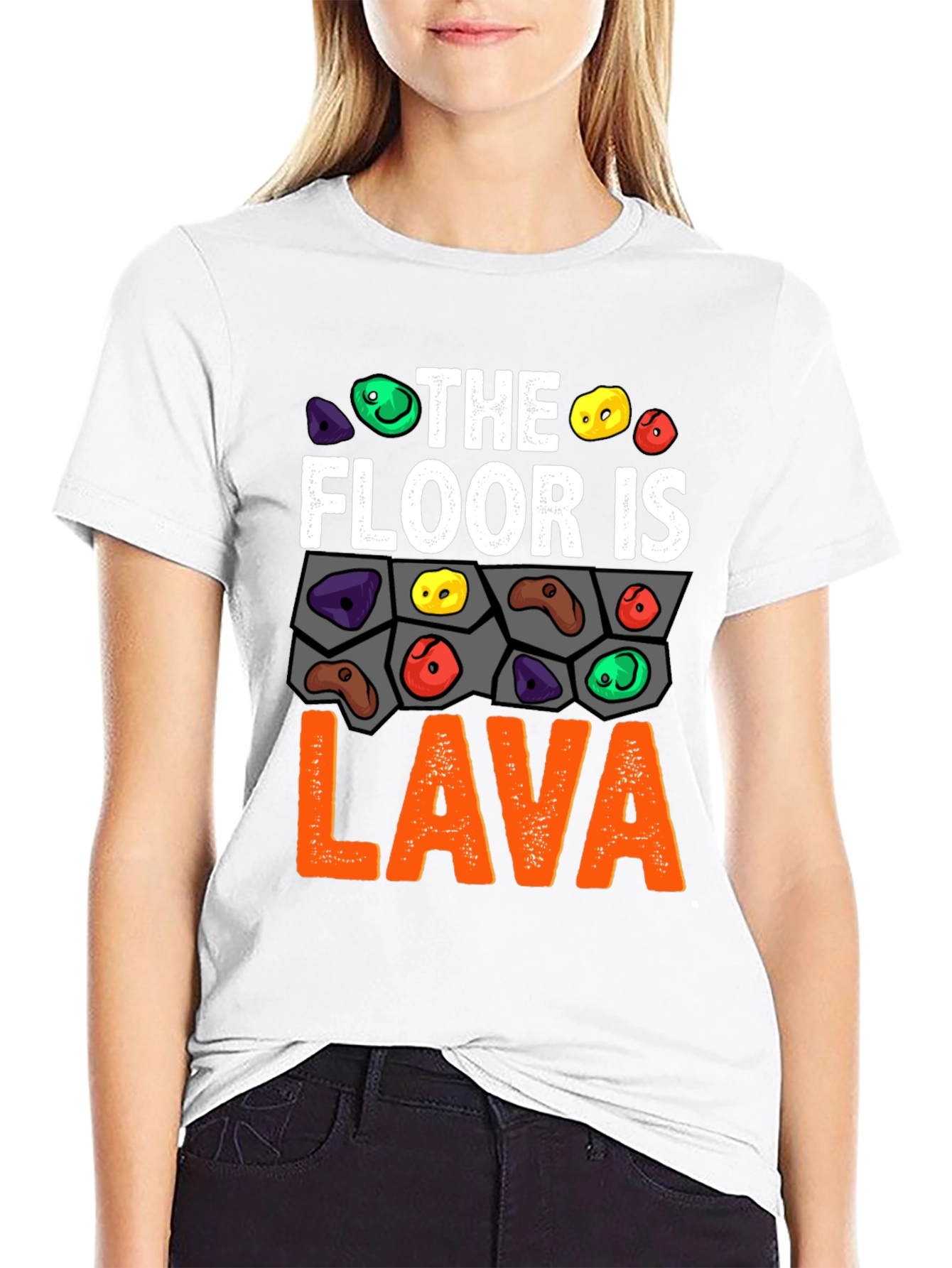 The Floor is Lava Climbing T-Shirt