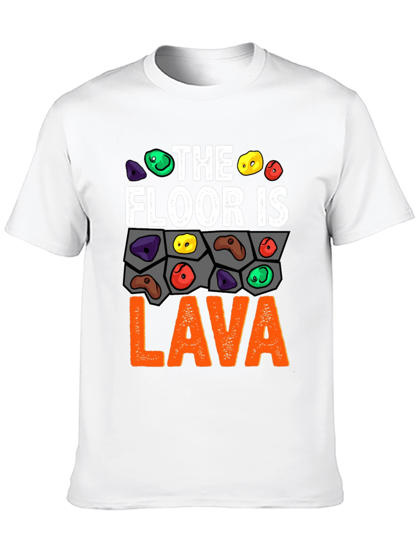 The Floor is Lava Climbing T-Shirt