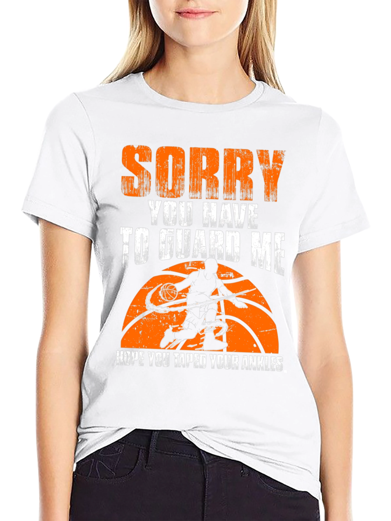 Basketball T-Shirt Sorry You Have to Guard Me