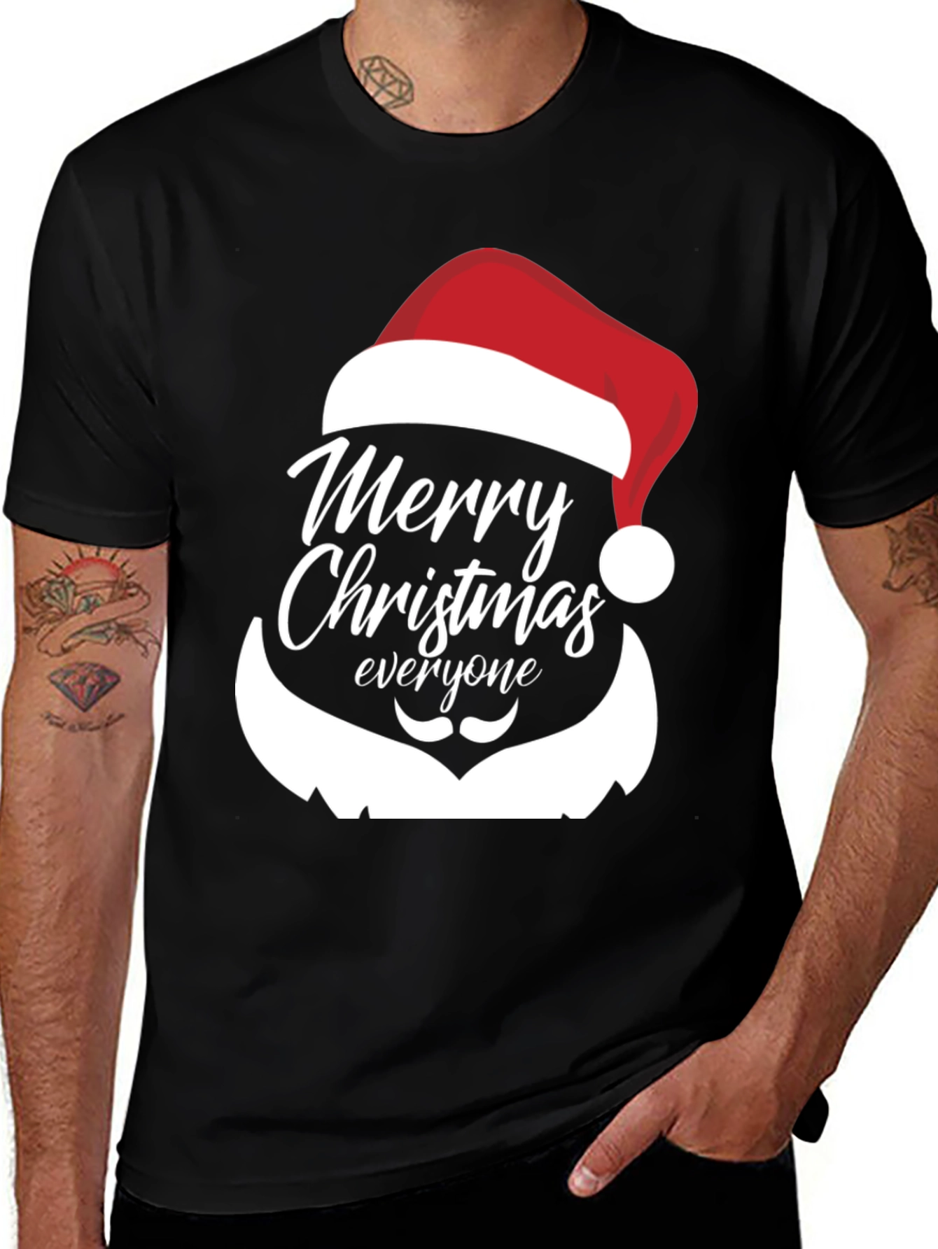 Merry Christmas Everyone Santa T-Shirt