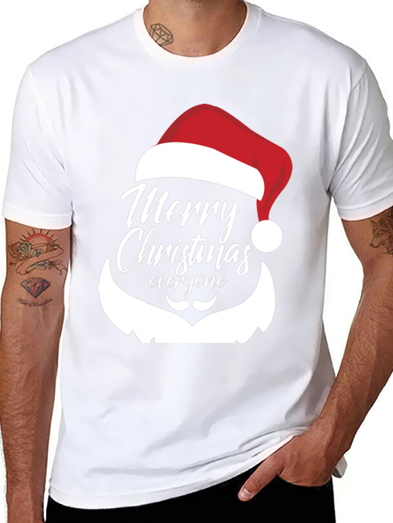 Merry Christmas Everyone Santa T-Shirt