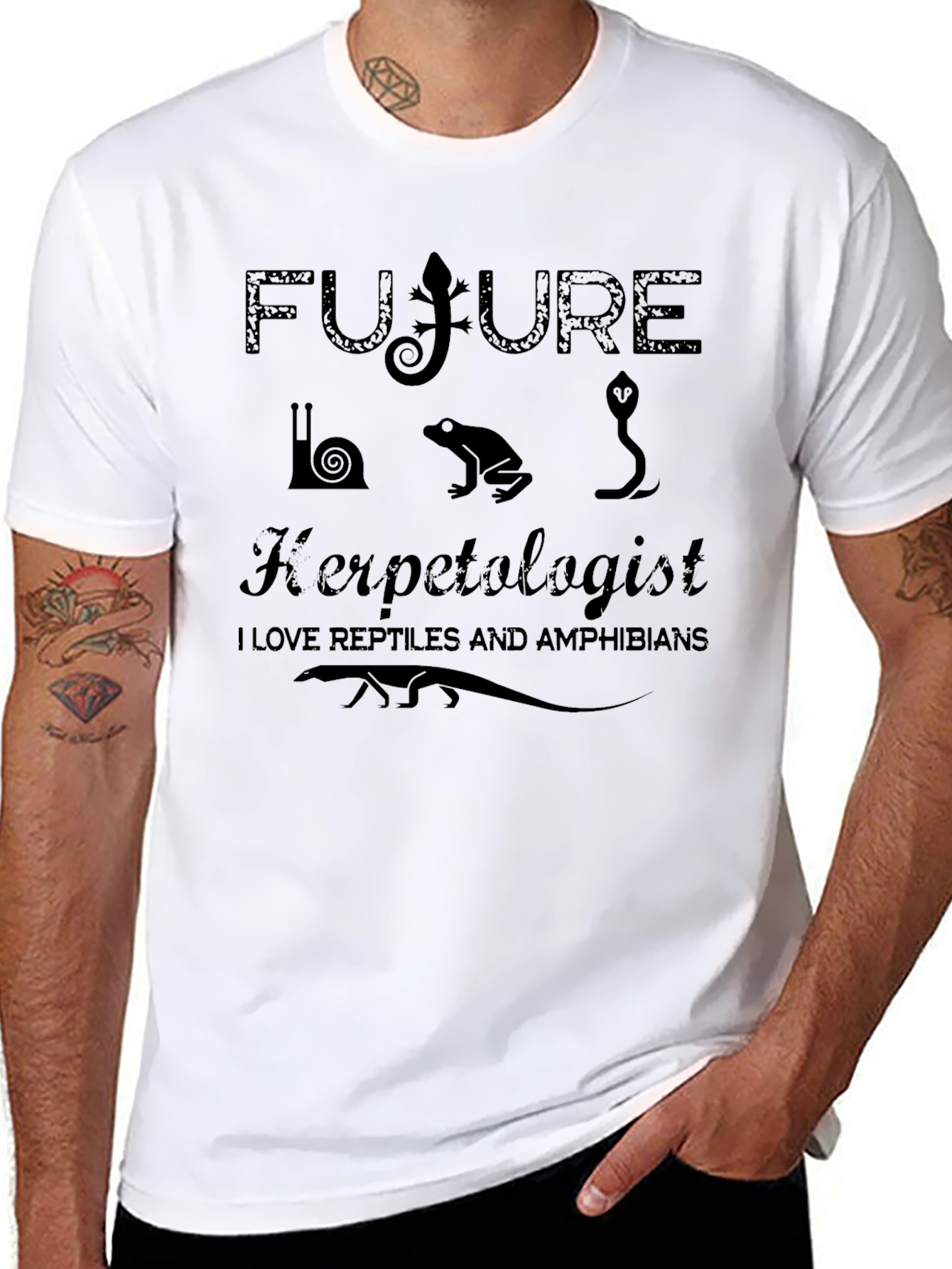 Future Herpetologist Reptile Lover T-Shirt