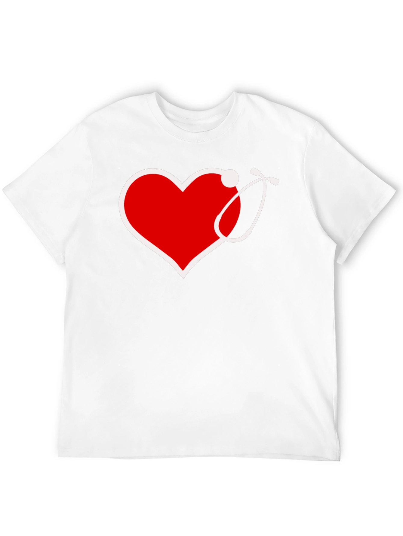 Heart Stethoscope Graphic Tee - Medical Love!