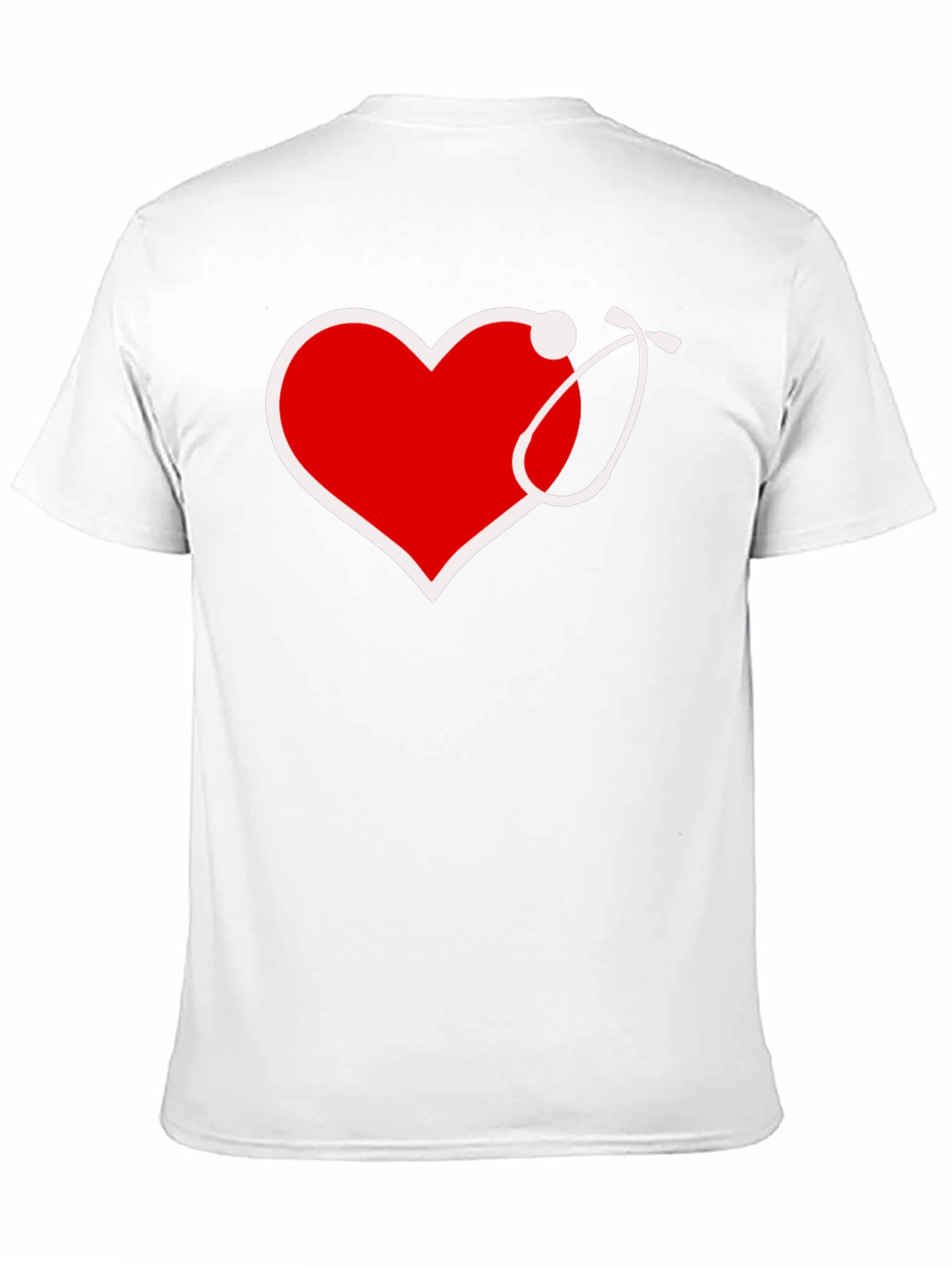 Heart Stethoscope Graphic Tee - Medical Love!