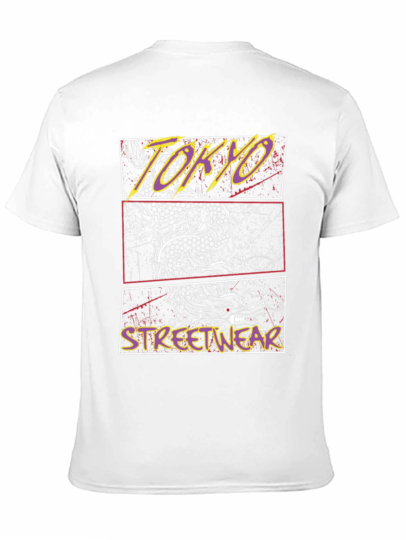 Tokyo Streetwear Dragon Graphic Tee