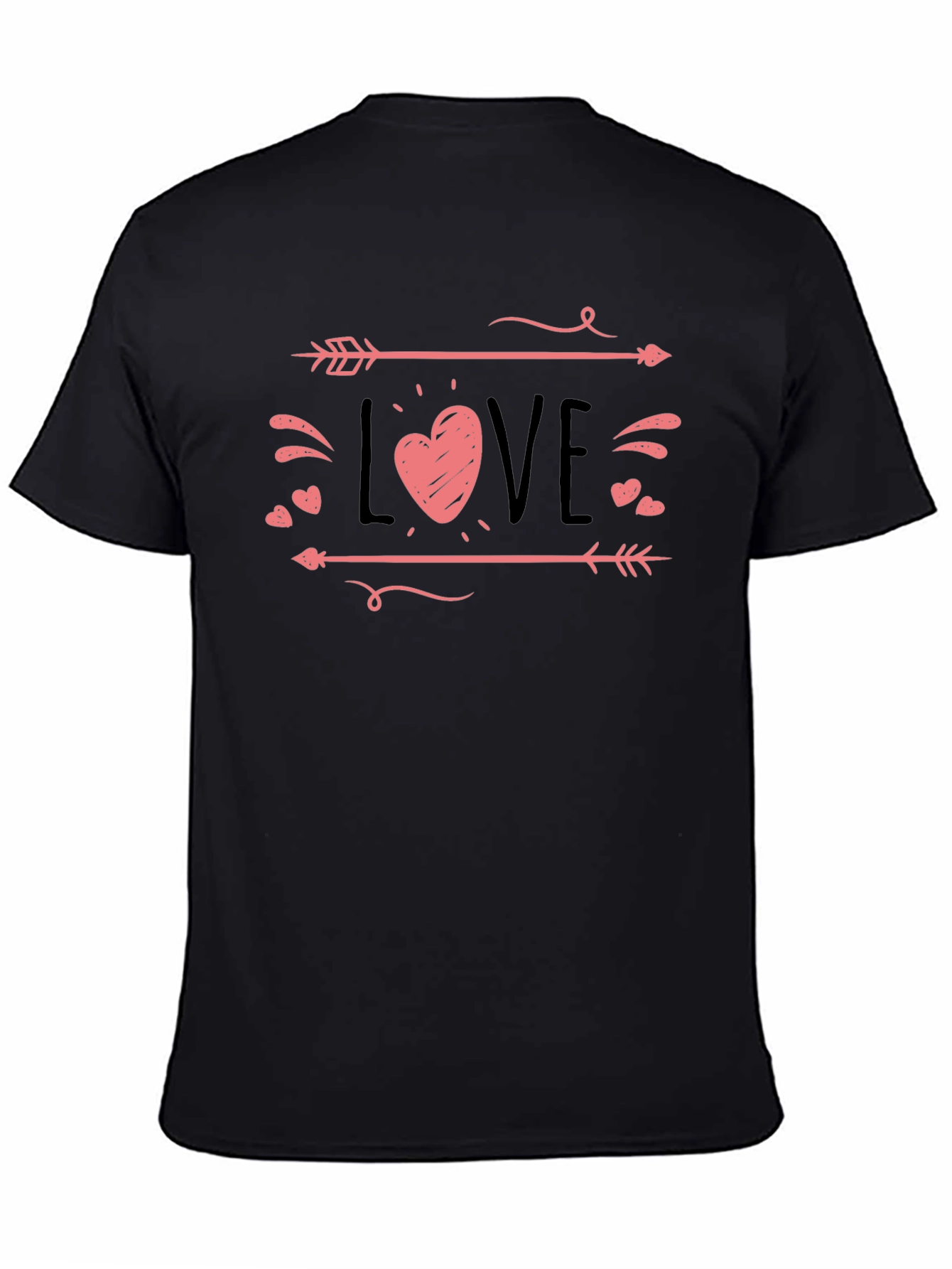 Love Heart Arrow Graphic Tee - Valentines Gift