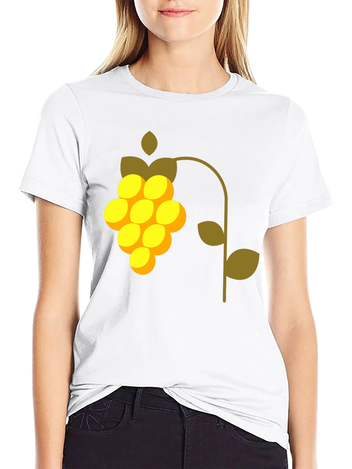 Modern Grape Graphic Tee - Stylish Casual Wear