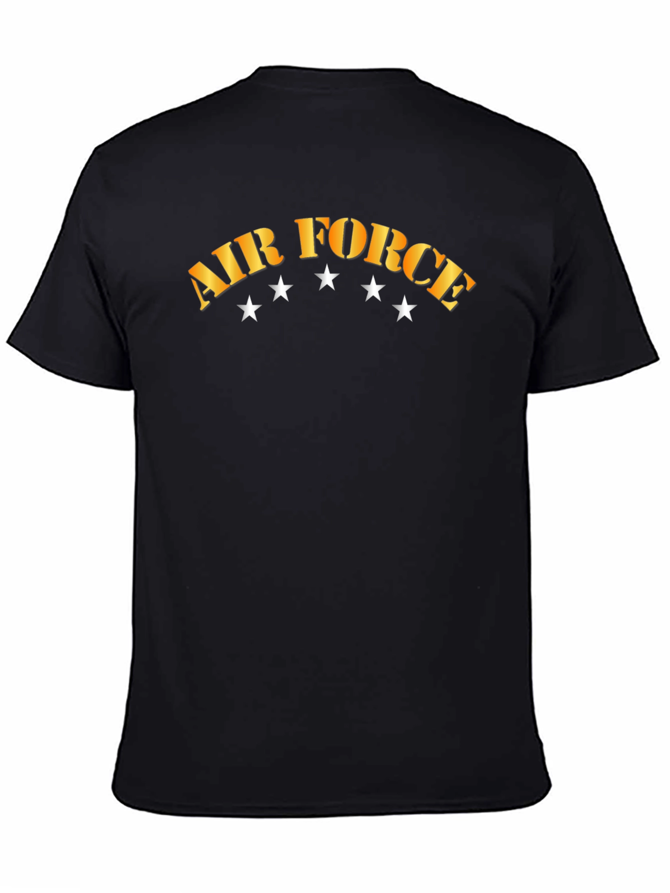 Air Force Graphic T-Shirt Black