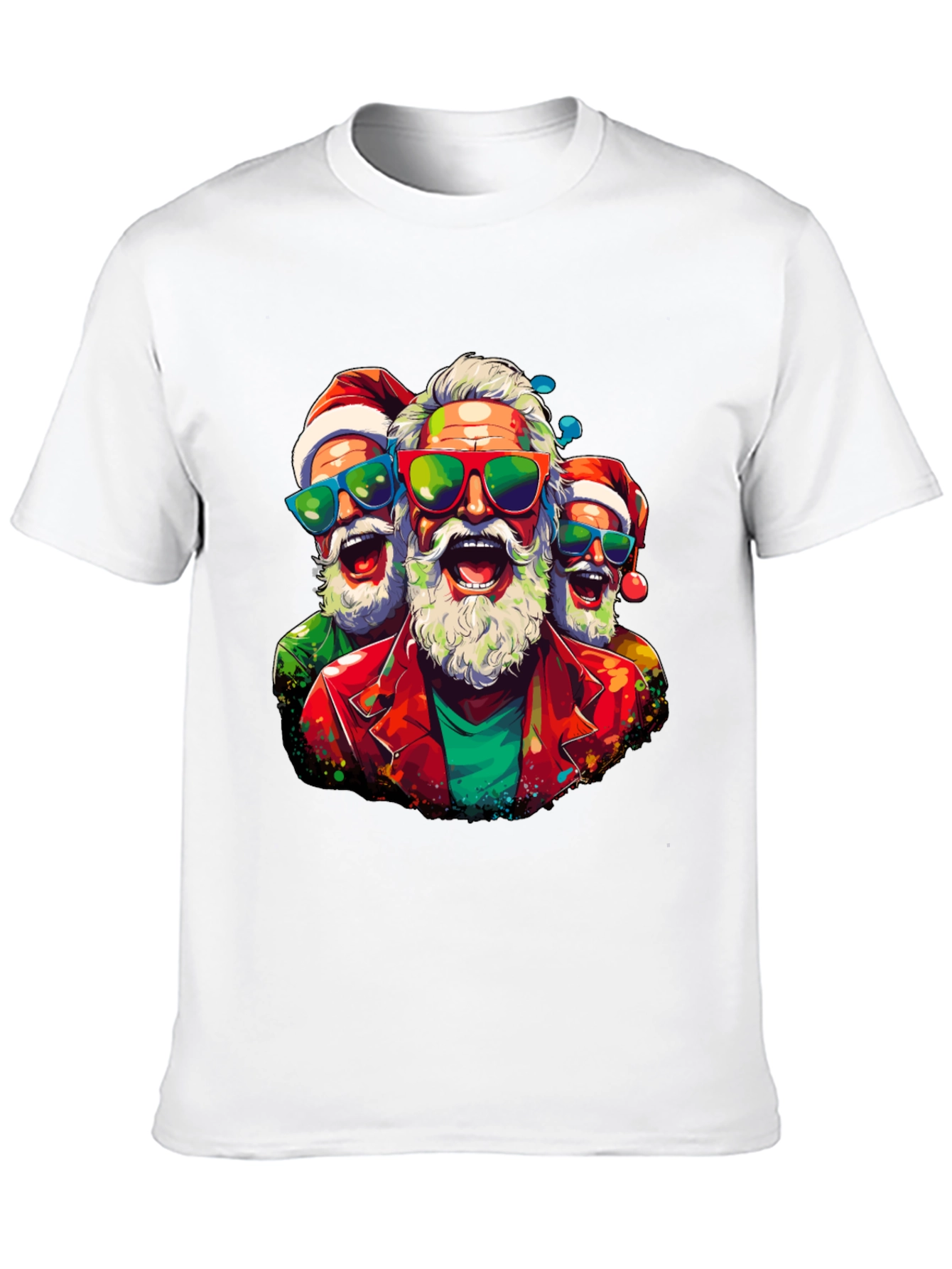 Festive Santa Claus T-Shirt