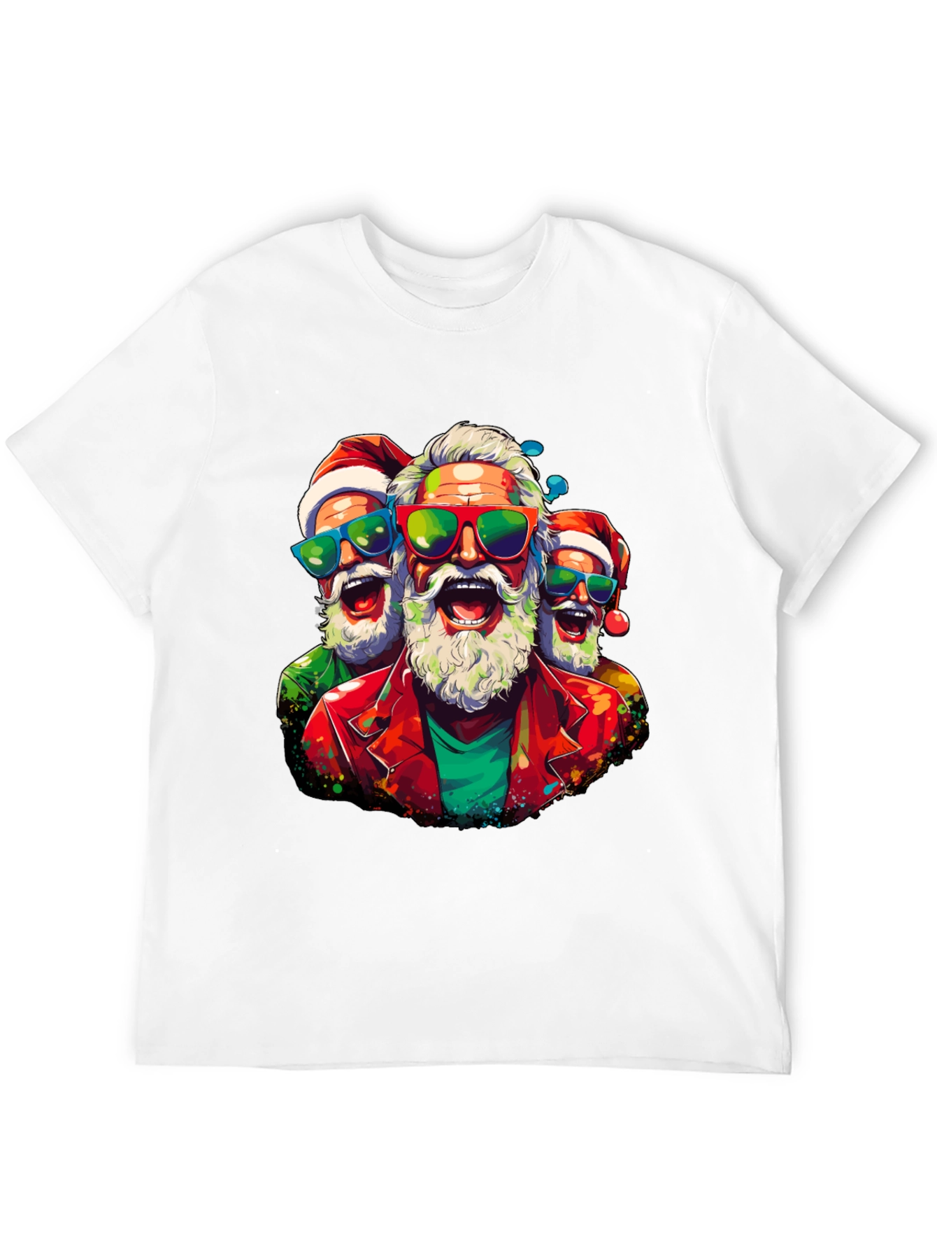 Festive Santa Claus T-Shirt