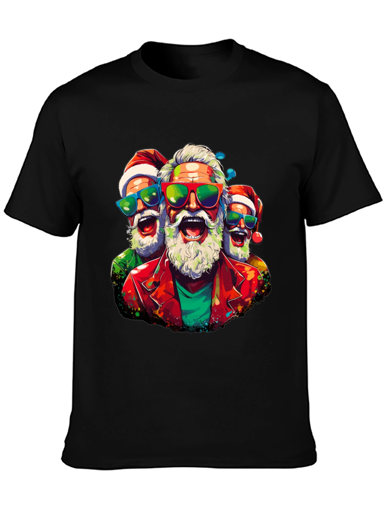 Festive Santa Claus T-Shirt