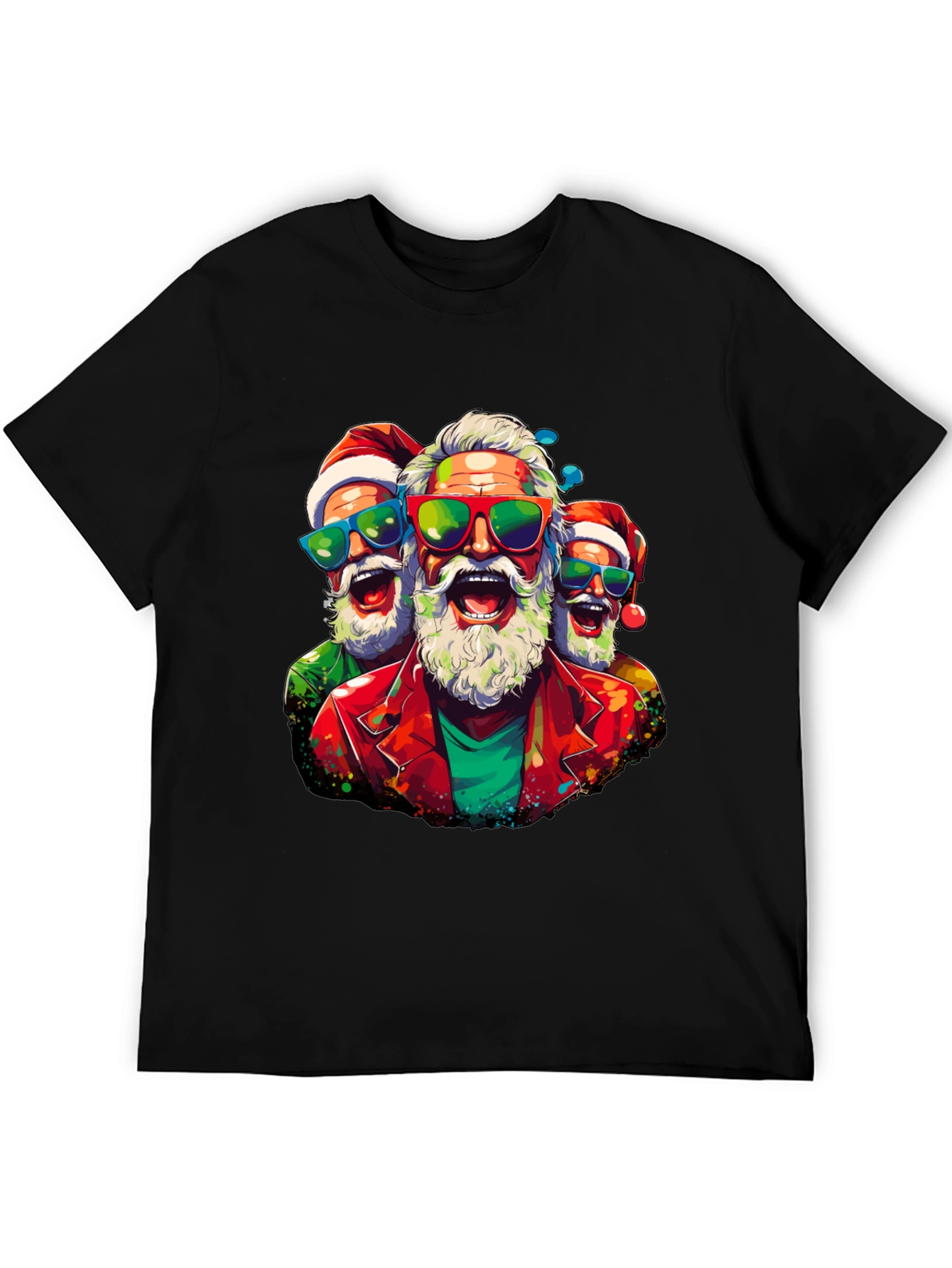 Festive Santa Claus T-Shirt