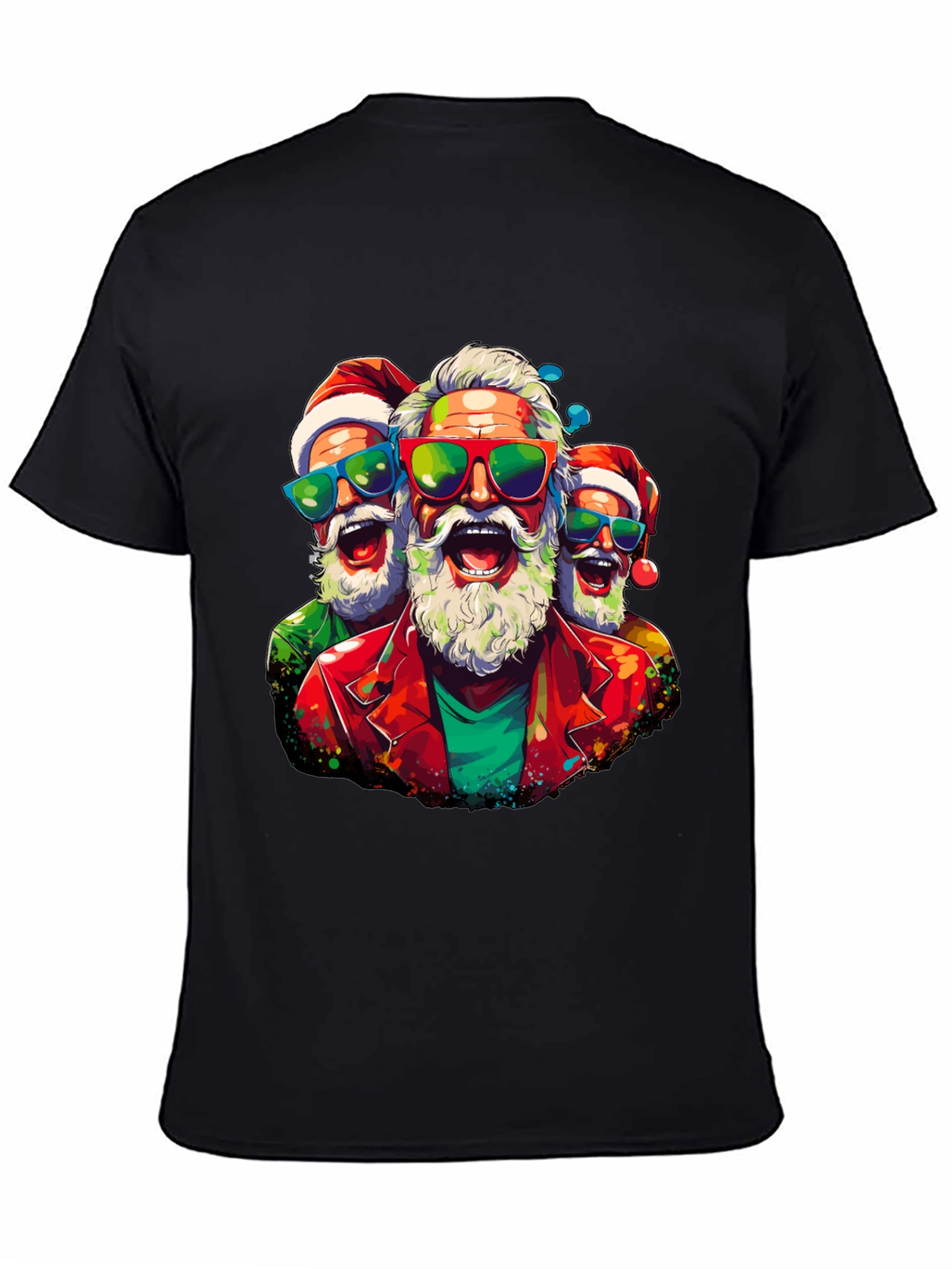 Festive Santa Claus T-Shirt