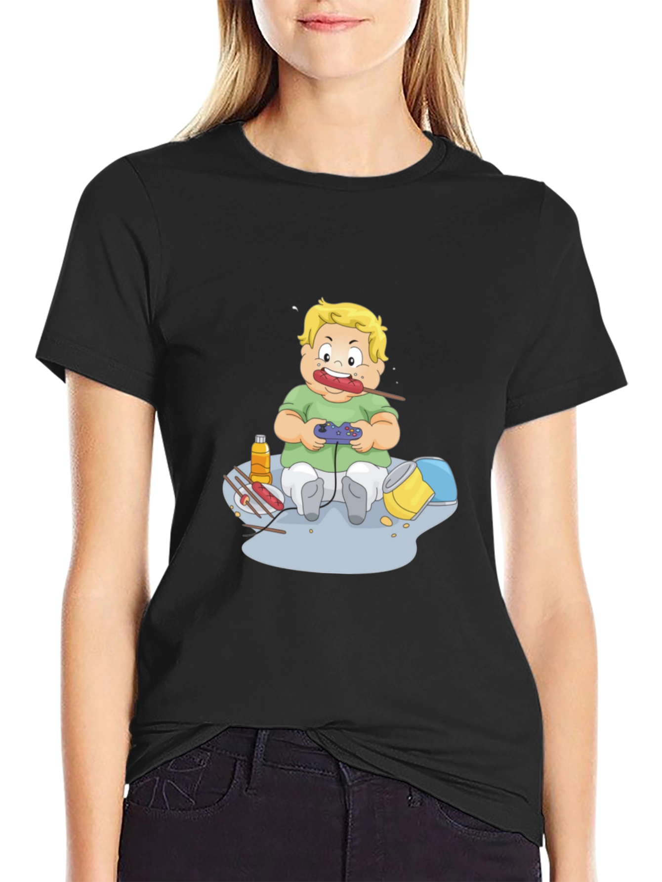 Gamer Baby Black T-Shirt