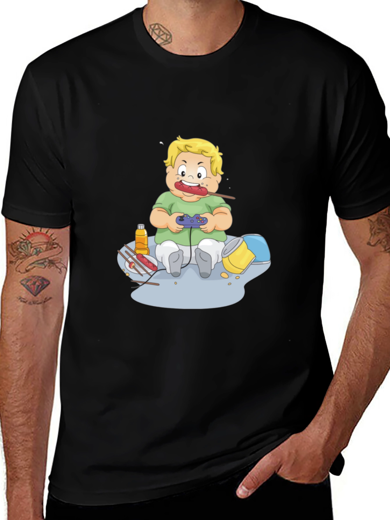 Gamer Baby Black T-Shirt