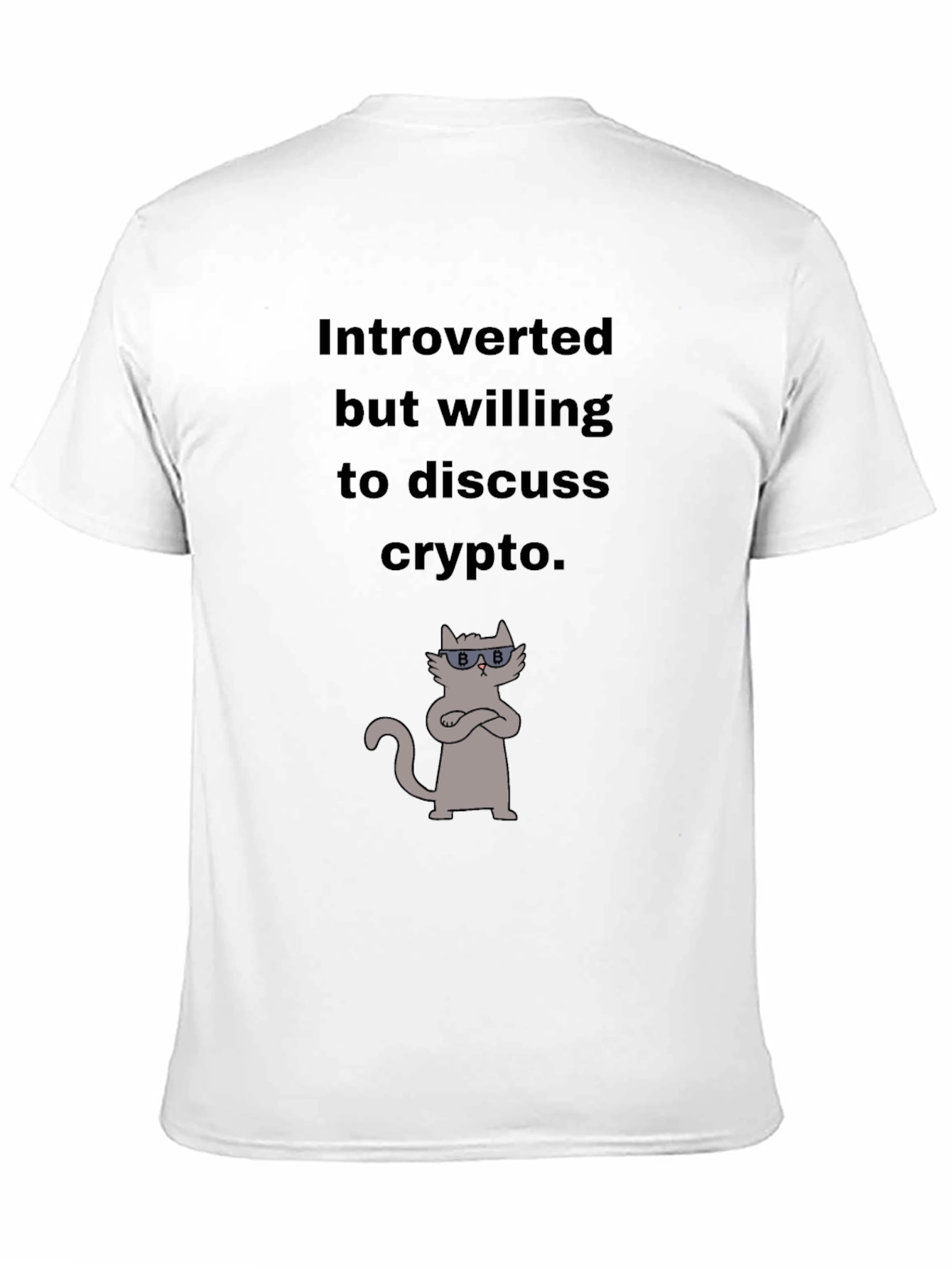 Introverted Crypto Cat T-Shirt
