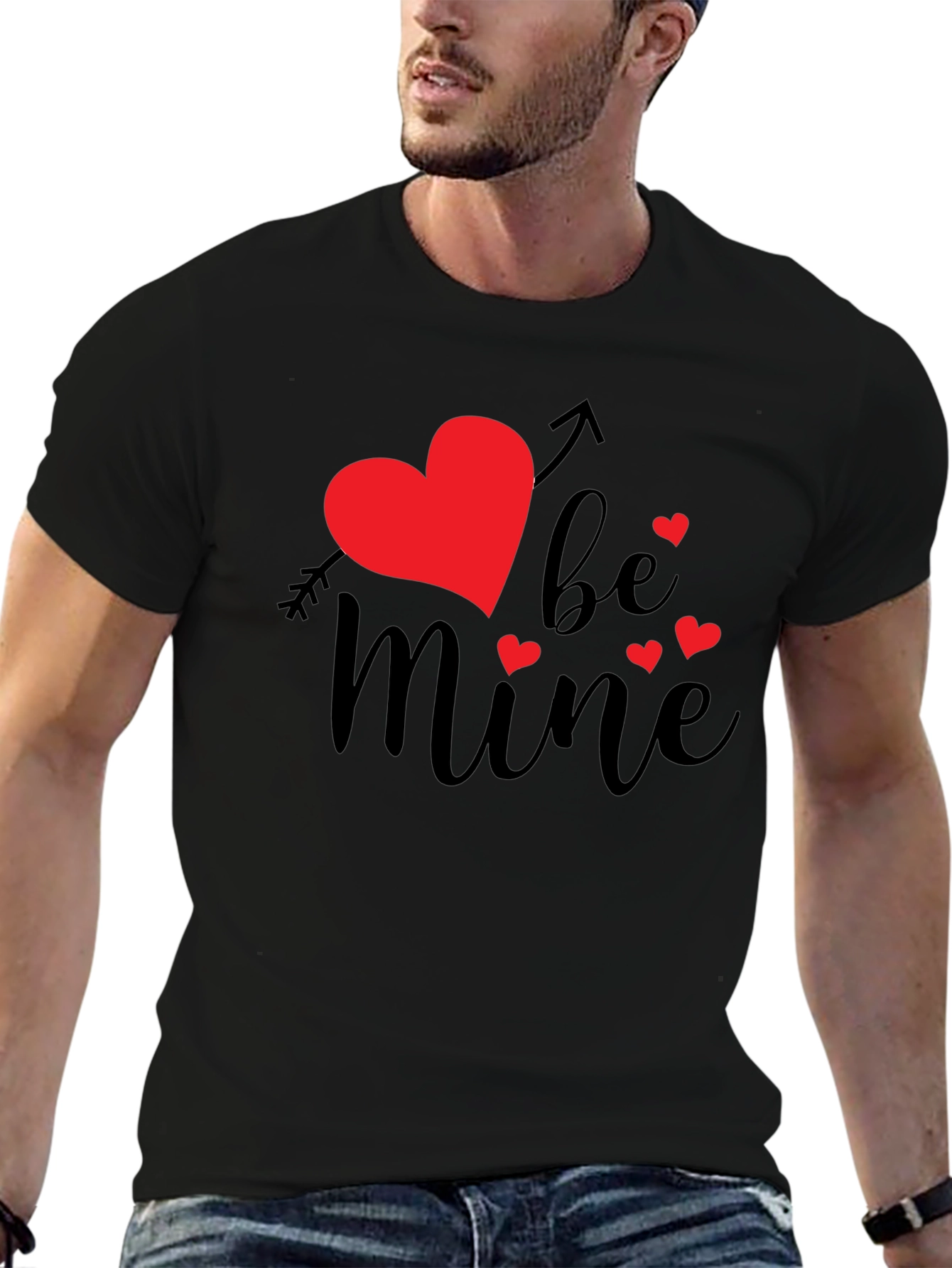 Be Mine Valentines Day Graphic Tee