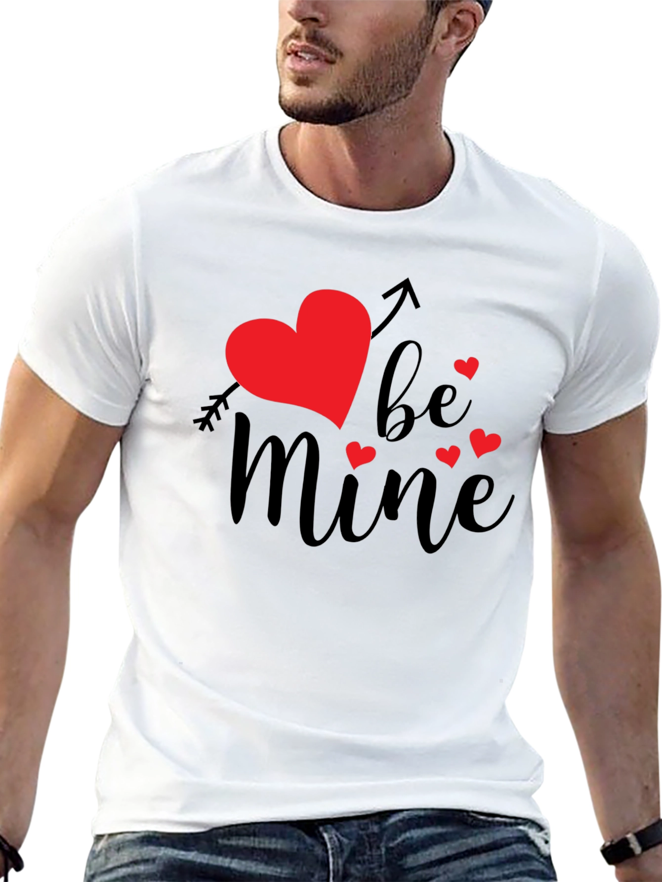 Be Mine Valentines Day Graphic Tee