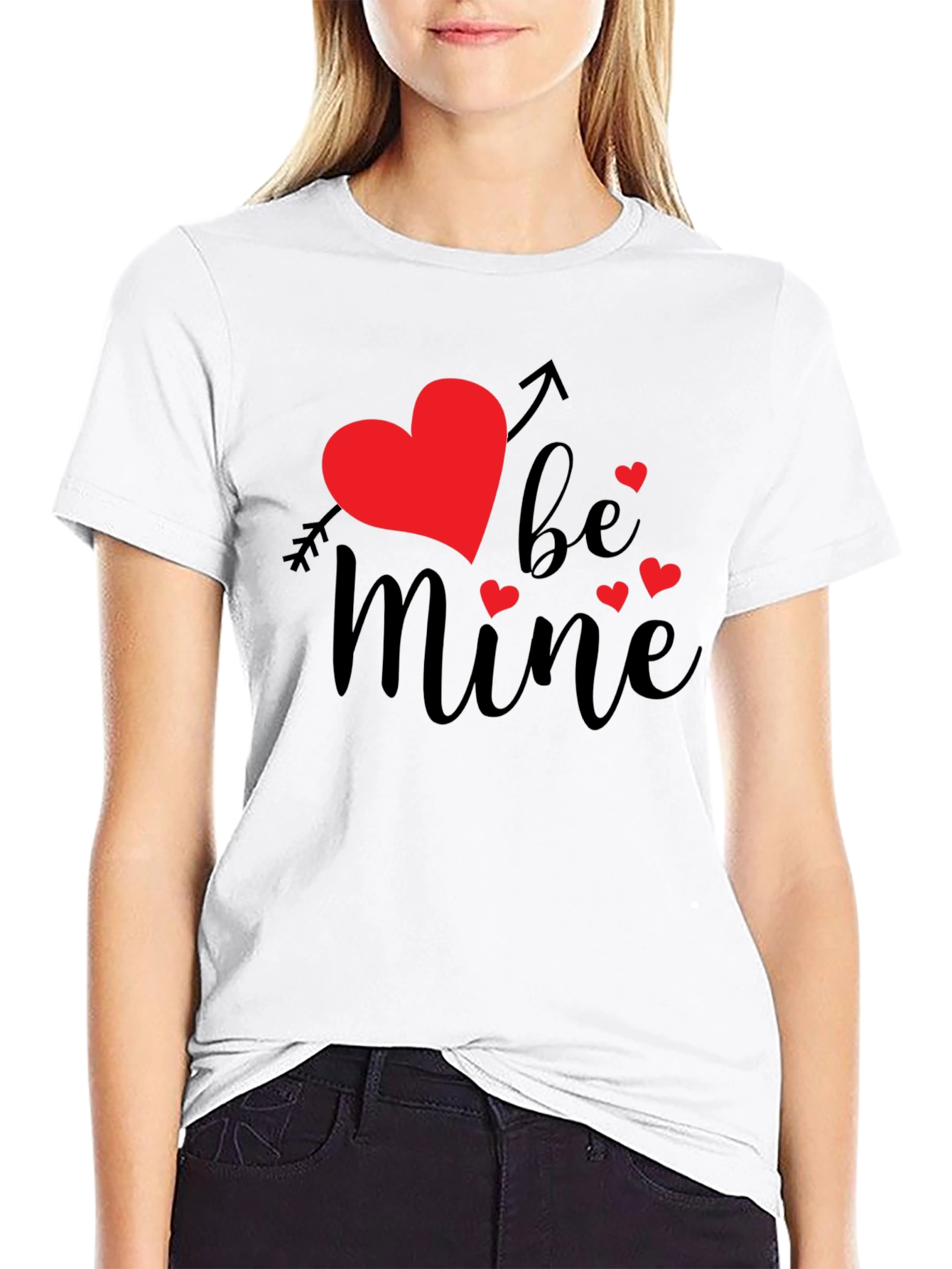 Be Mine Valentines Day Graphic Tee