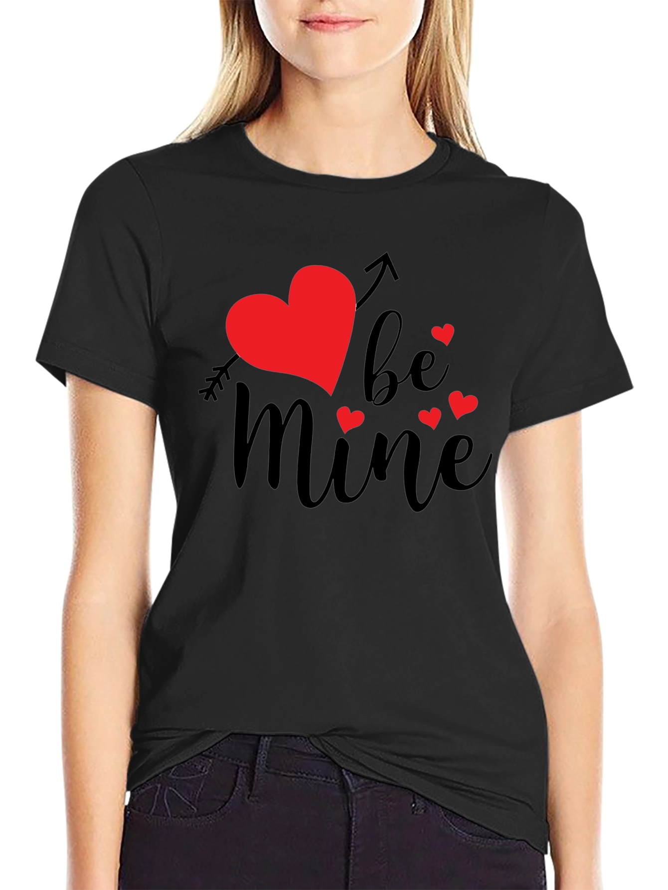 Be Mine Valentines Day Graphic Tee