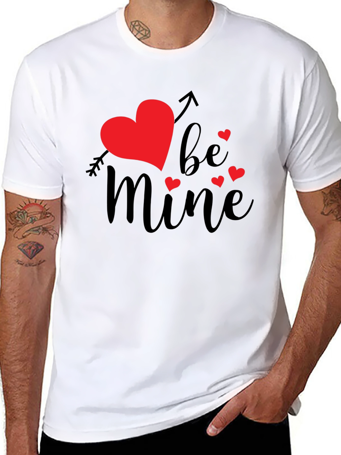 Be Mine Valentines Day Graphic Tee