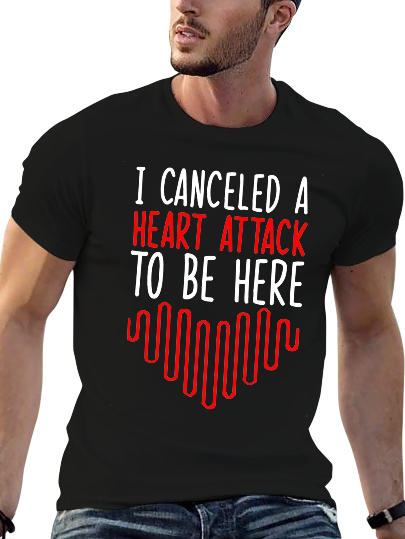 Canceled Heart Attack T-Shirt - Funny Graphic Tee