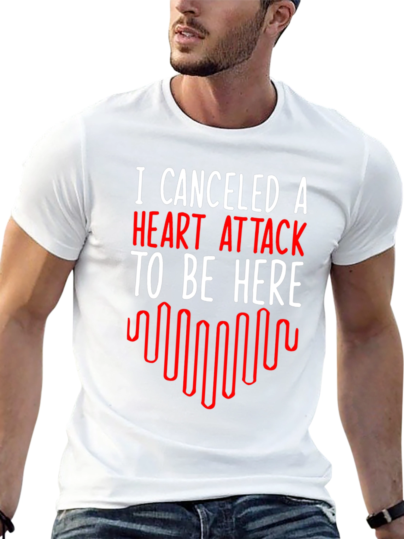 Canceled Heart Attack T-Shirt - Funny Graphic Tee