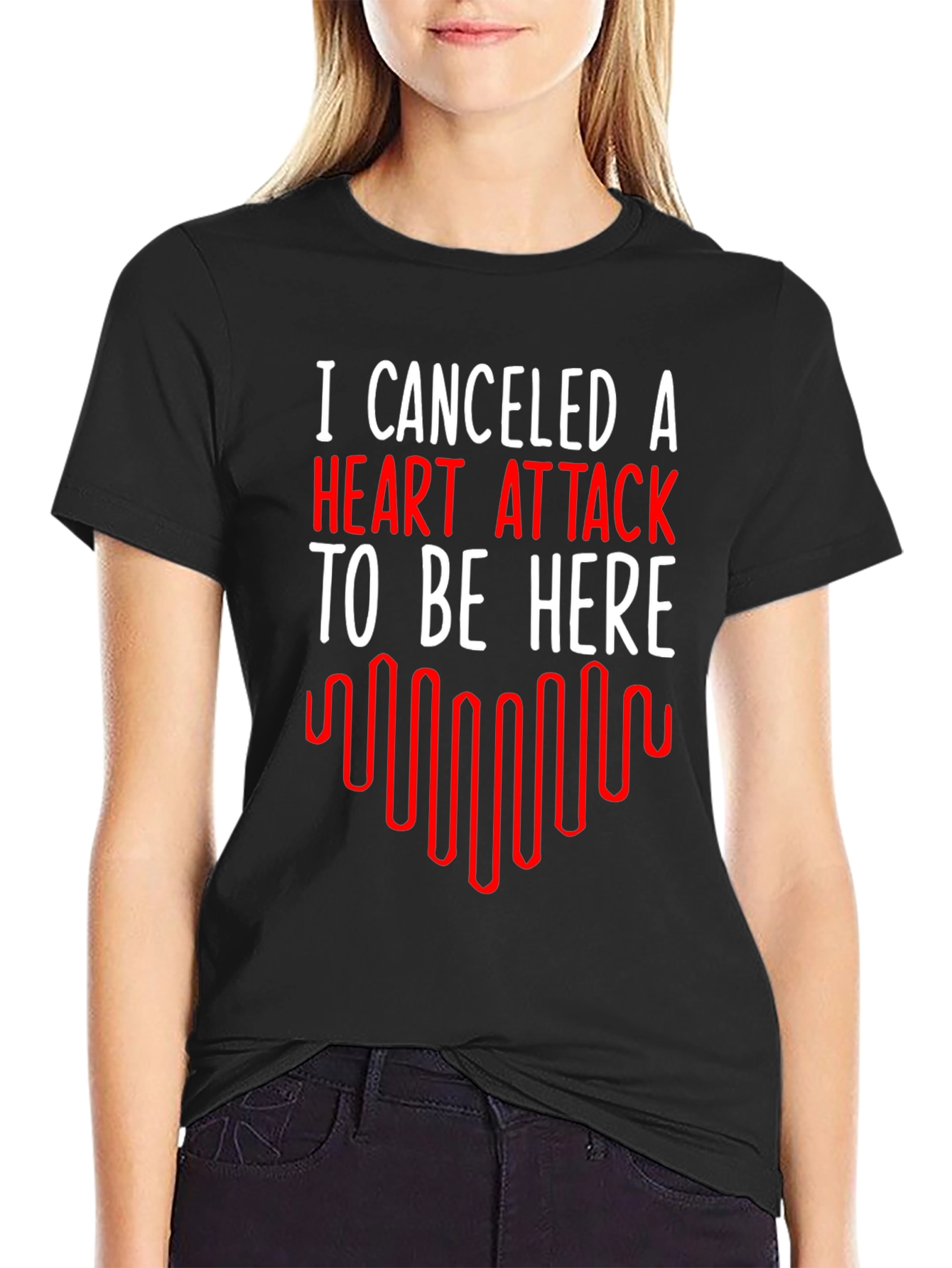 Canceled Heart Attack T-Shirt - Funny Graphic Tee